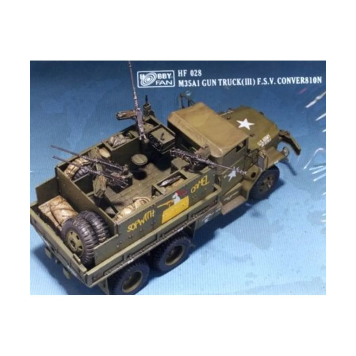 M35A1 Gun Truck (III) F.S.V. Conversion - Hobby Fan HF028
