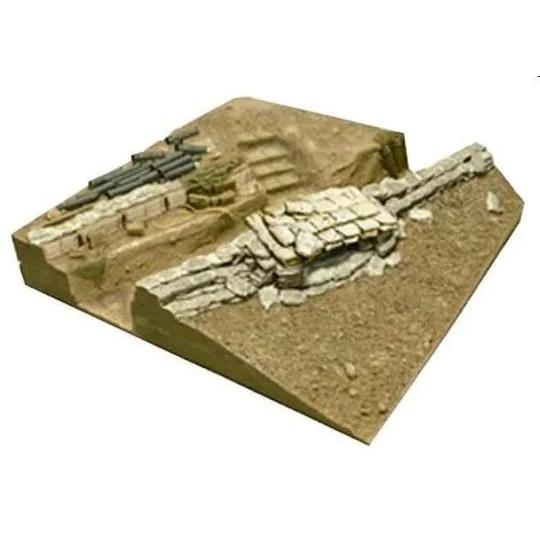 U.S. V.N. WAR MACHINE GUN BUNKER BASE (III) - Hobby Fan HF044