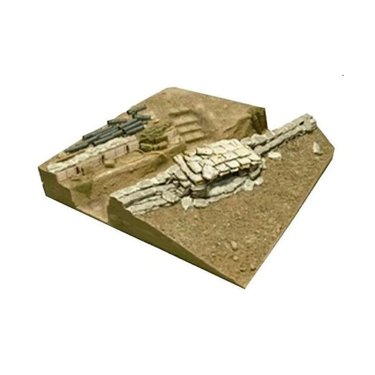 U.S. V.N. WAR MACHINE GUN BUNKER BASE (III) - Hobby Fan HF044
