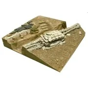 U.S. V.N. WAR MACHINE GUN BUNKER BASE (III), 1/35 - Hobby Fan HF044