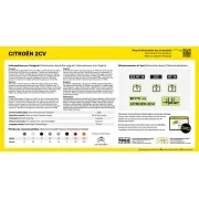 STARTER KIT Citroen 2 CV, 1/43 - Heller 56175