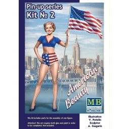 Pin-up series, Kit No.2 Betty, 1/24 - Master Box Ltd. 24002