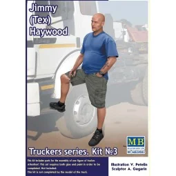 Jimmy (Tex) Haywood, Truckers series Kit3, 1/24 - Master Box Ltd. 2...