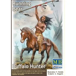 Buffalo Hunter. Running Bear, 1/24 - Master Box Ltd. 24048