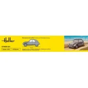 STARTER KIT Citroen 2 CV, 1/43 - Heller 56175