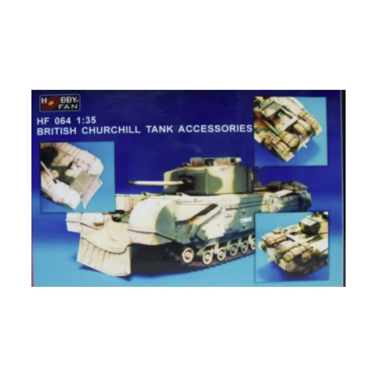 British Churchill Tank Accessories - Hobby Fan HF064