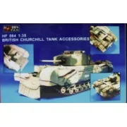 British Churchill Tank Accessories, 1/35 - Hobby Fan HF064