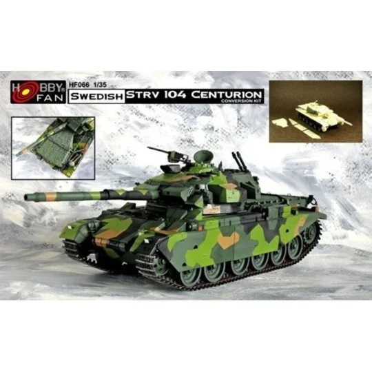 Swedish STRV 104 Centurion, 1/35 - Hobby Fan HF066 Swedish STRV 104 Centurion, 1/35 - Hobby Fan HF066