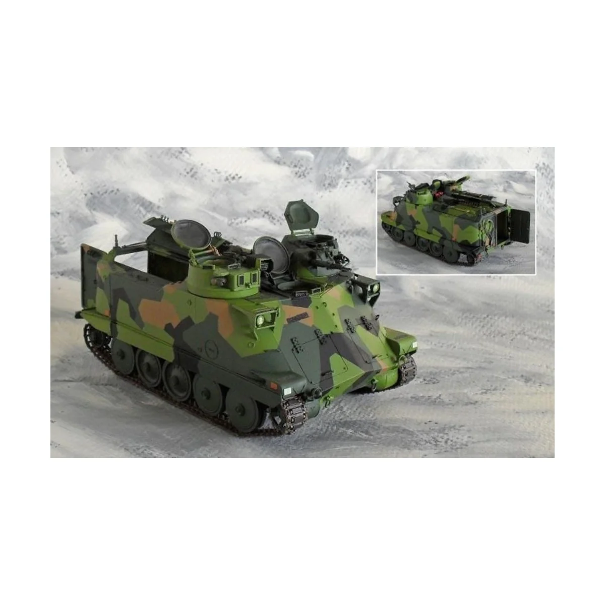 Swedish EPBV 3022 Commander vehicle, 1/35 - Hobby Fan HF068