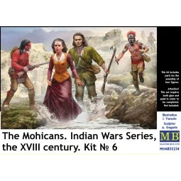 The Mohicans. Indian Wars Series, the XVIII century. Kit ? 6, 1/35 ...