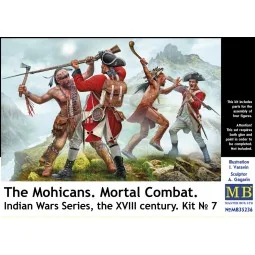 The Mohicans. Mortal Combat. Indian Wars Series, the XVIII century....