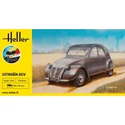 STARTER KIT Citroen 2 CV, 1/43 - Heller 56175