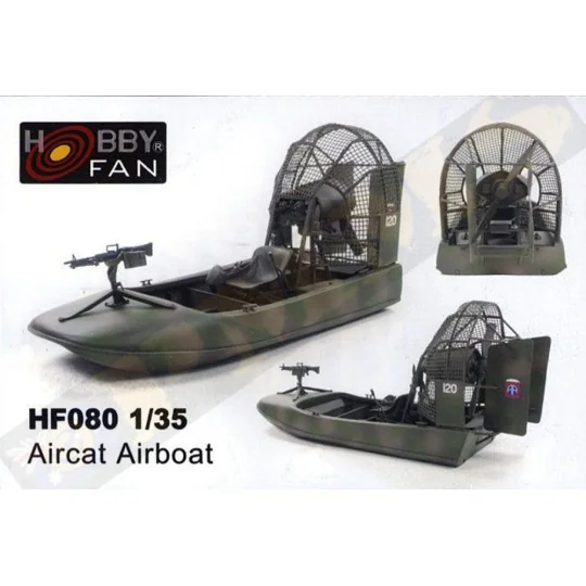Aircat Airboat (complete resin kit), 1/35 - Hobby Fan HF080