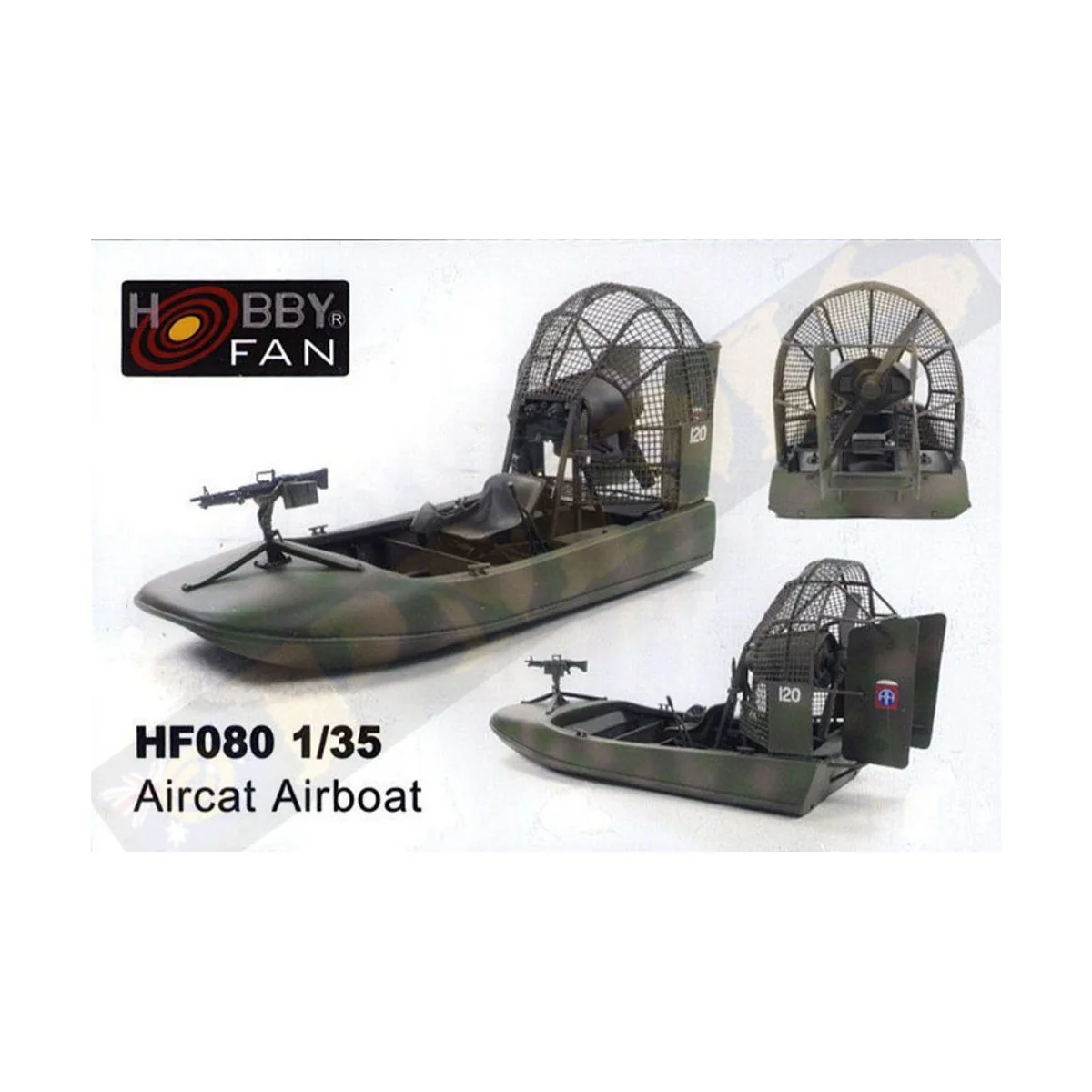 Aircat Airboat (complete resin kit), 1/35 - Hobby Fan HF080