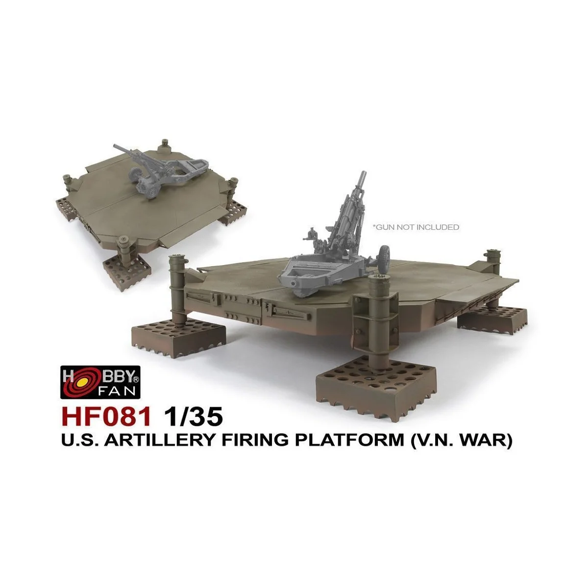 U.S.Artillery Firing Platform(V.N.War) (for kit AF35006) - Hobby Fa...