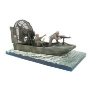 Aircat Airboat Base with 2 Figures (the boat is not included) - Hob...