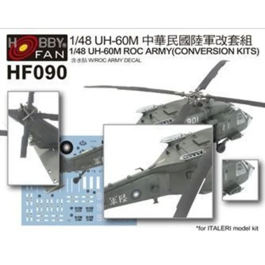 UH-60M ROC Army Conversion kits w/roc Army decal - Hobby Fan HF90