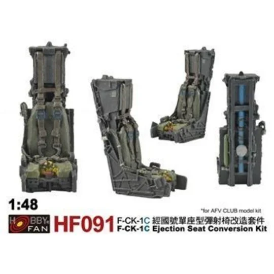 F-CK-1C Ejection Seat Conversion kit for AR48108, 1/48 - Hobby Fan ...
