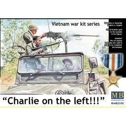 Charlie on the left!!! Vietnam war kit, 1/35 - Master Box Ltd. 35105
