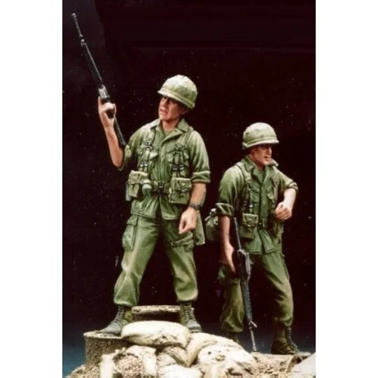 196th Inf Bde safeguards Vietnam ´68 w/B, 1/35 - Hobby Fan HF502