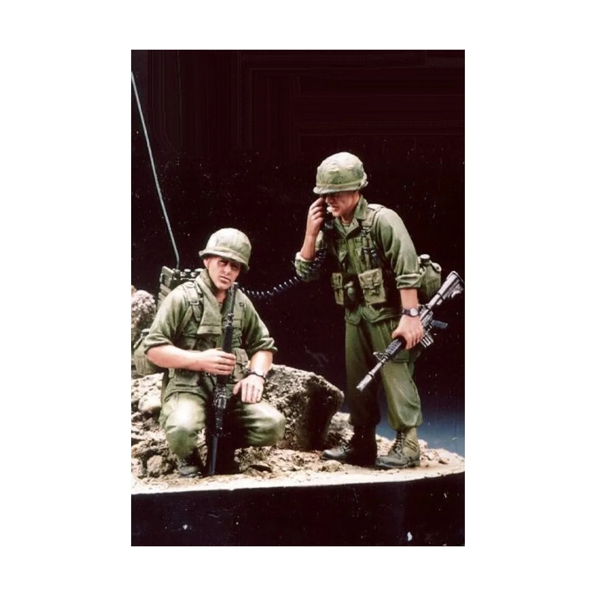 101st Abn Div Radio Unit Vietnam ´68 w/B, 1/35 - Hobby Fan HF503