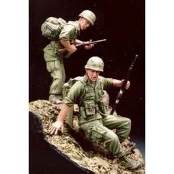 173rd Abn Bde Vietnam 1968 with Base, 1/35 - Hobby Fan HF504