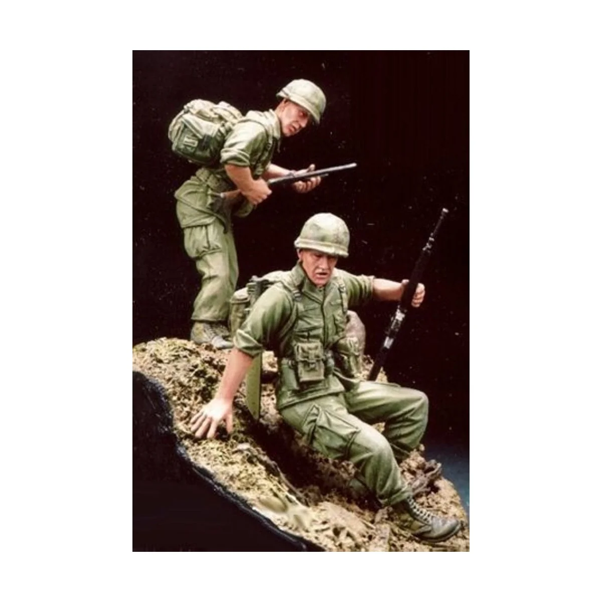 173rd Abn Bde Vietnam 1968 with Base, 1/35 - Hobby Fan HF504