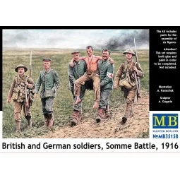 British and German soldiers, Somme Battle, 1/35 - Master Box Ltd. 3...