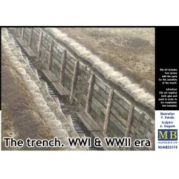 The trench. WWI & WWII era, 1/35 - Master Box Ltd. 35174