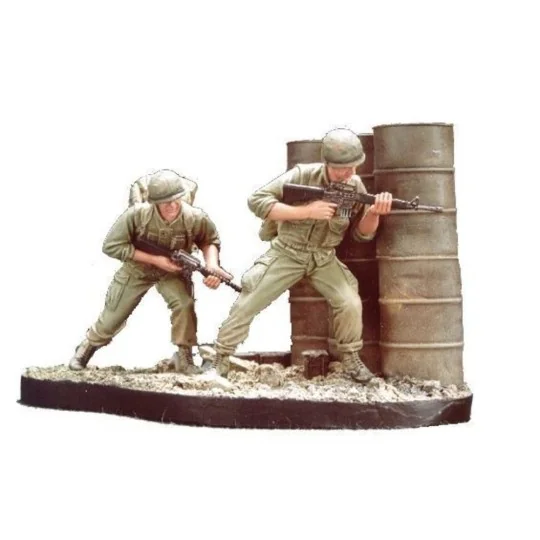U.S. Marines Battle of Hue 1968(3) w /B, 1/35 - Hobby Fan HF510