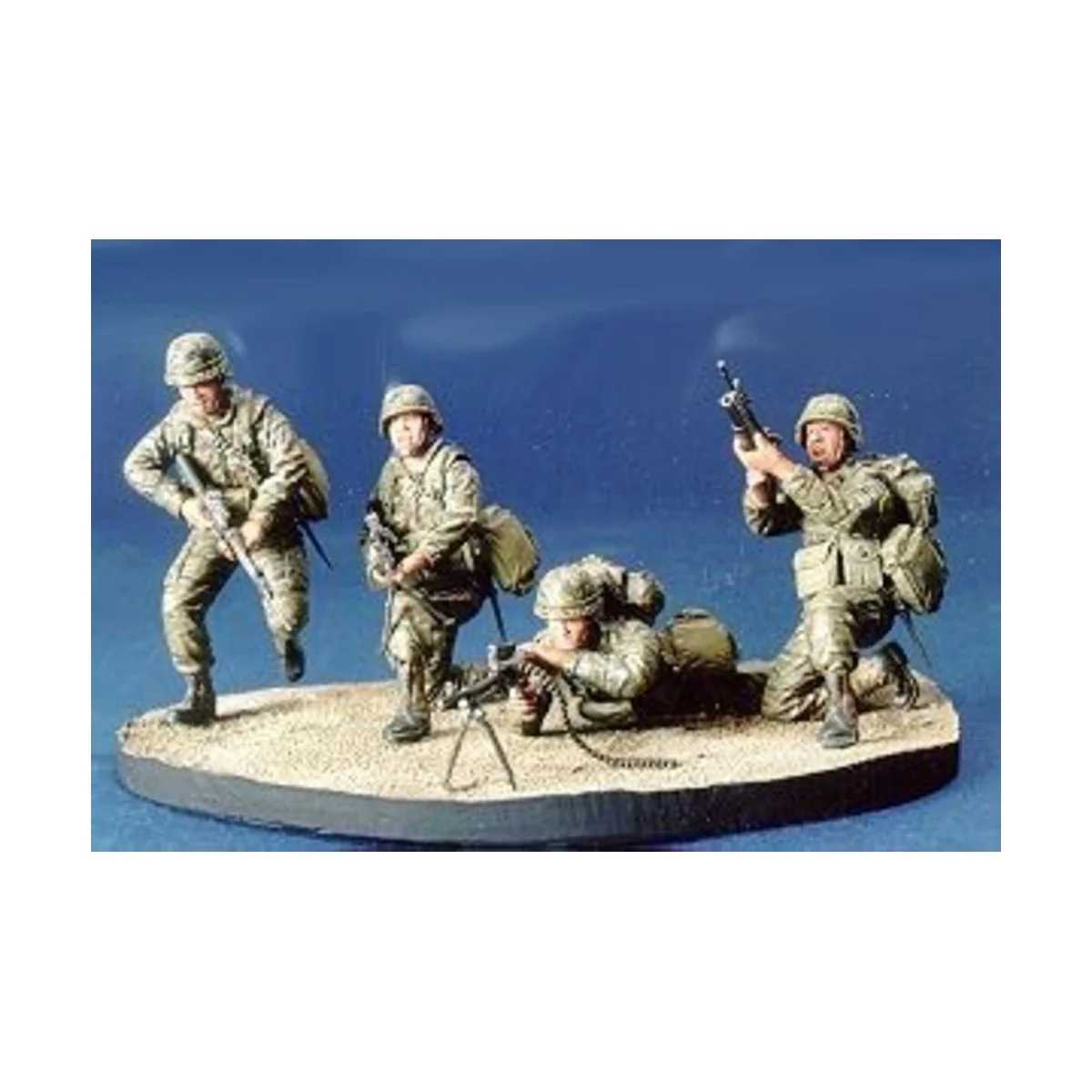 R.O.C. Marine Team- 4 Figures with Base, 1/35 - Hobby Fan HF512