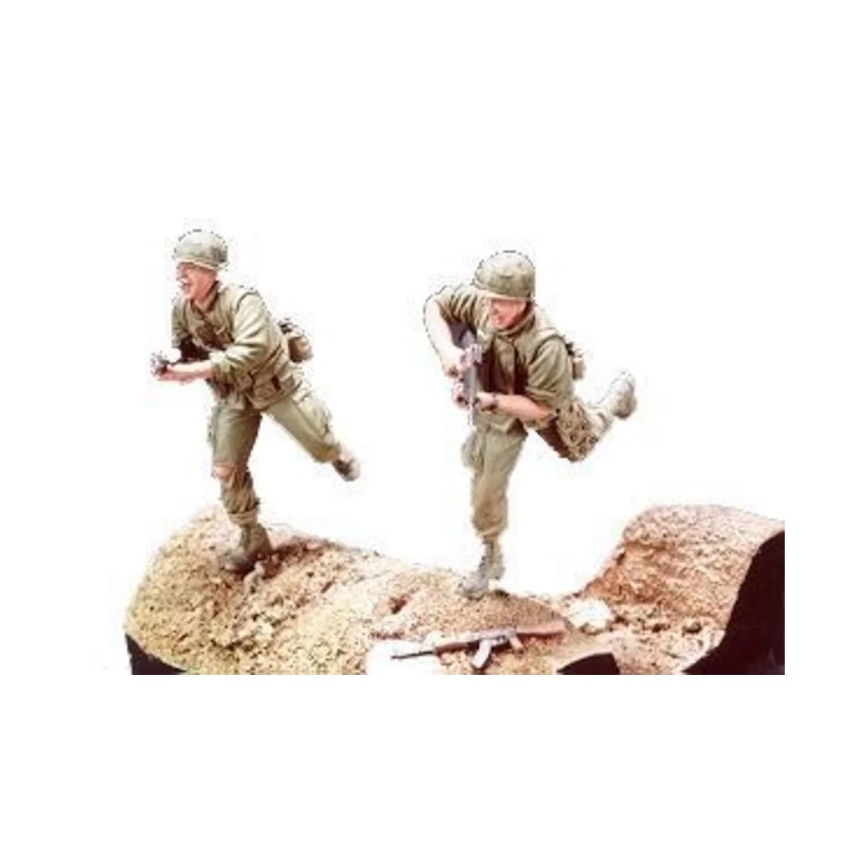 U.S. Marine Mass Warfare (1) with Base, 1/35 - Hobby Fan HF513 U.S. Marine Mass Warfare (1) with Base, 1/35 - Hobby Fan HF513