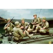 U.S. Marine Corps LVTP5A1-5 Figures only, 1/35 - Hobby Fan HF515