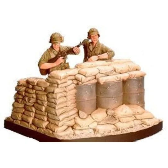 U.S. Airborne in Vietnam war of Pos. w/B, 1/35 - Hobby Fan HF520