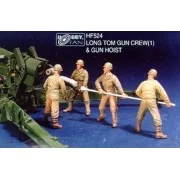 Long Tom Gun Crew(1) & Gun Hoist - Hobby Fan HF524