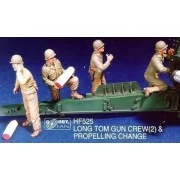 Long Tom Gun Crew(2) & Propelling Change, 1/35 - Hobby Fan HF525