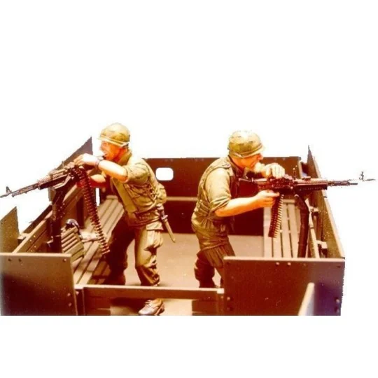 Gun truck Crew (1)- 2 Figures, 1/35 - Hobby Fan HF532