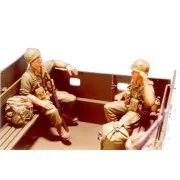 Gun truck crew (2)- 2 Figures - Hobby Fan HF533