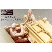 Sd.Kfz.11 Crew(1), 1/35 - Hobby Fan HF534 Sd.Kfz.11 Crew(1), 1/35 - Hobby Fan HF534