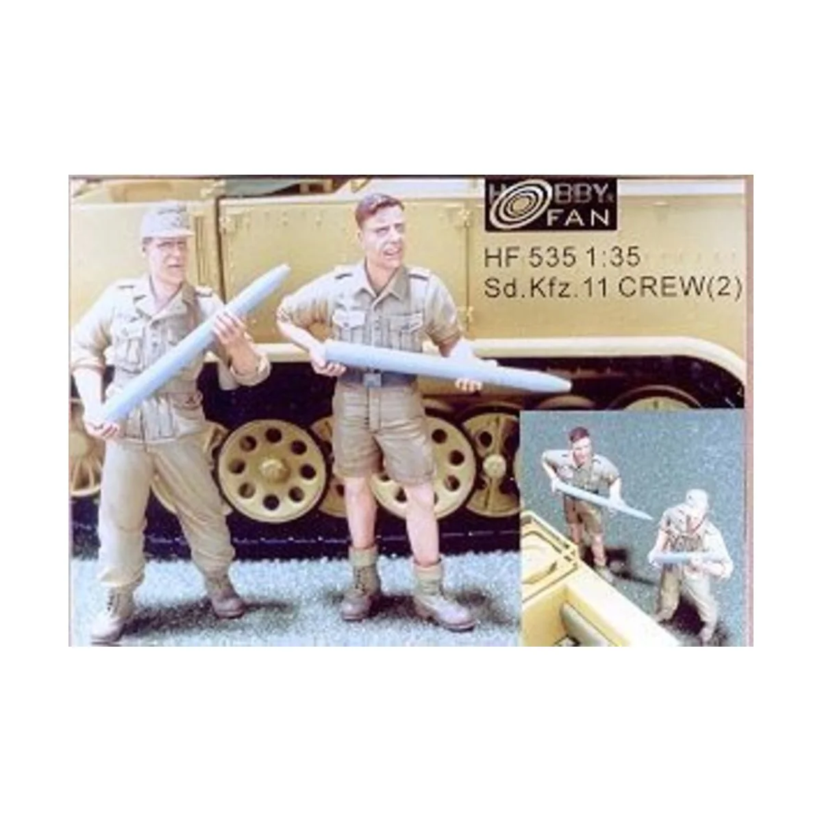 Sd.Kfz.11 Crew(2), 1/35 - Hobby Fan HF535 Sd.Kfz.11 Crew(2), 1/35 - Hobby Fan HF535