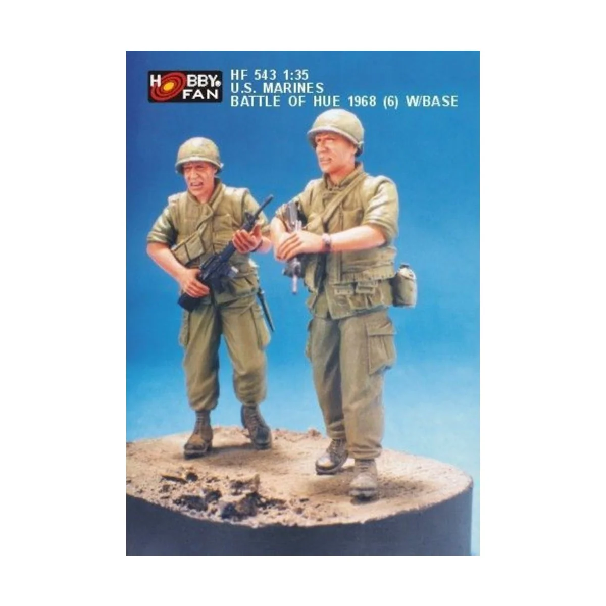U.S. Marines Battle of Hue 1968 (6) w/B, 1/35 - Hobby Fan HF543