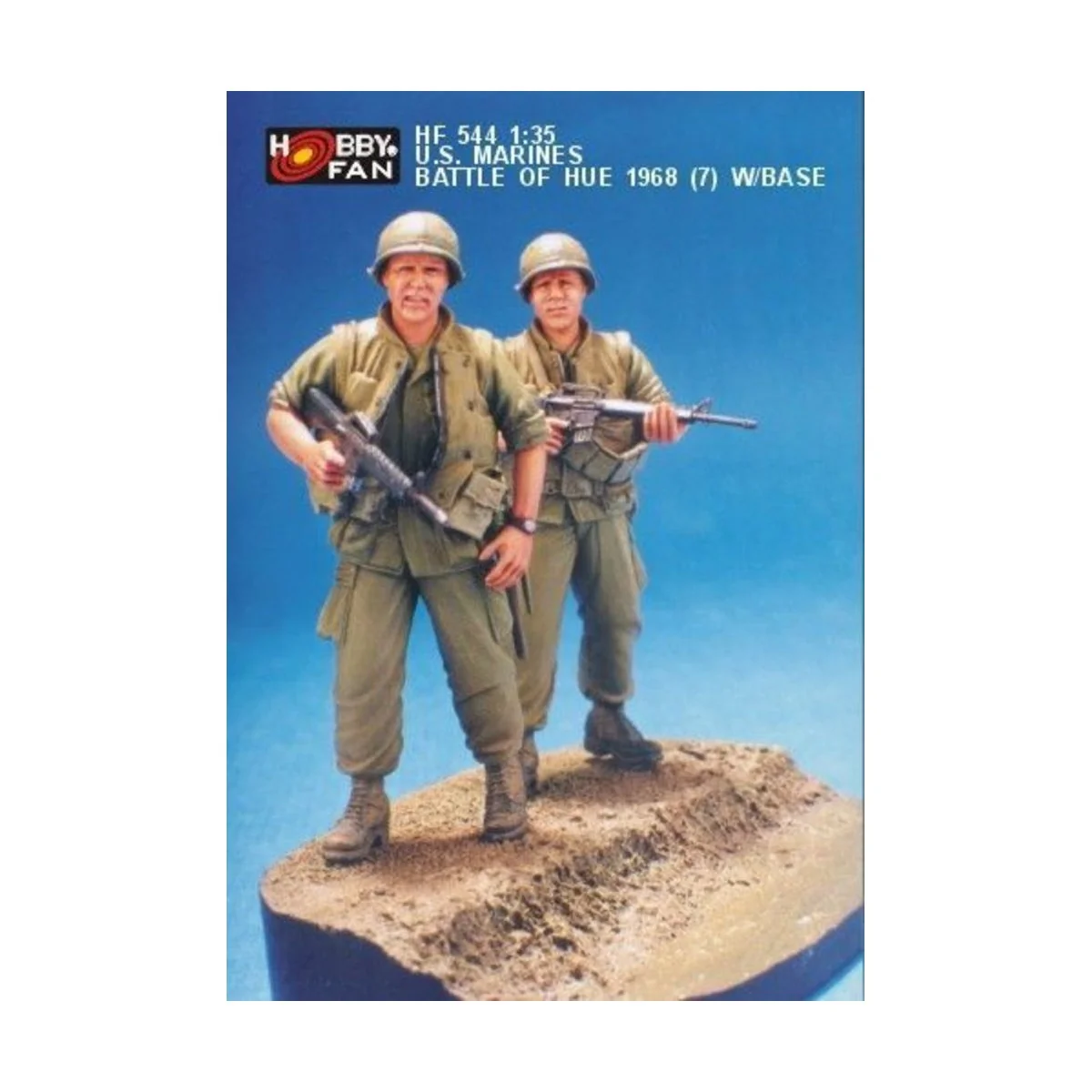 U.S. Marines Battle of Hue 1968(7) w/B, 1/35 - Hobby Fan HF544
