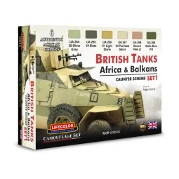 British Tanks WWII (Afrika & Balkan) - Lifecolor CS43