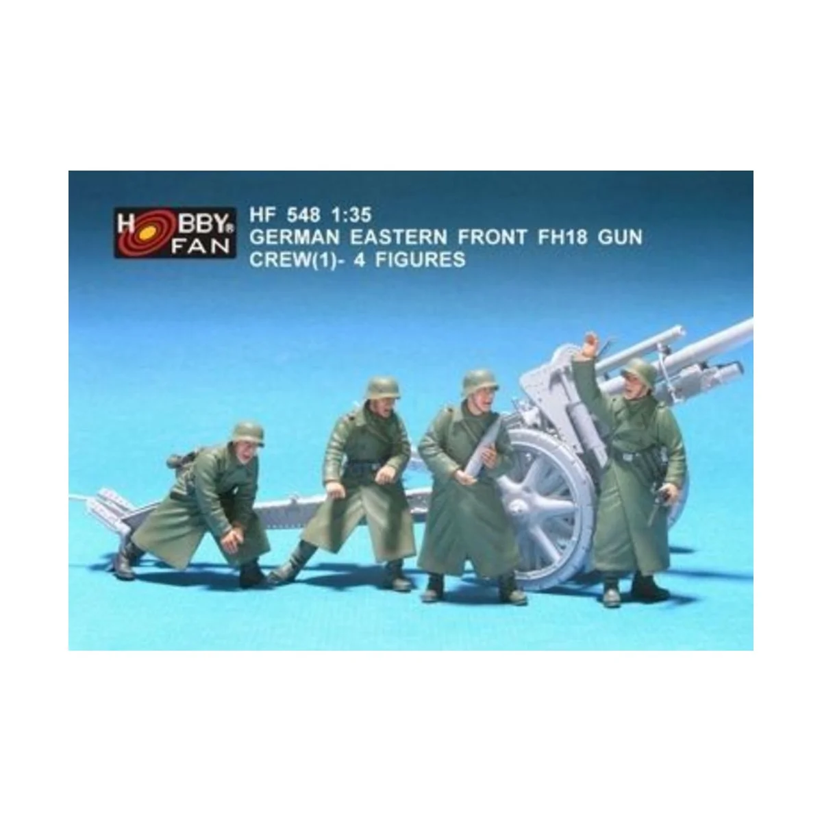 German Eastern Front FH18 gun crew(1) 4F - Hobby Fan HF548