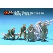 German Eastern Front FH18 gun crew(1) 4F, 1/35 - Hobby Fan HF548