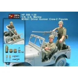 V.N U.S. Marine M38A1 driver gunner-2Fig - Hobby Fan HF550