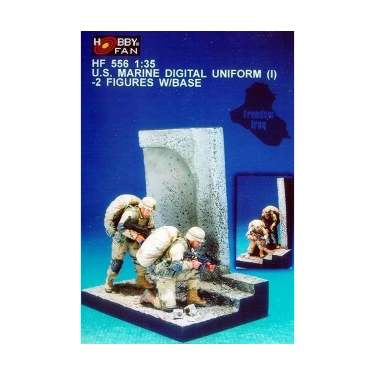 U.S. Marine digital uniform (1)- 2F. w/B - Hobby Fan HF556