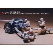 German Pak40 eastern front- 3 Figures - Hobby Fan HF562