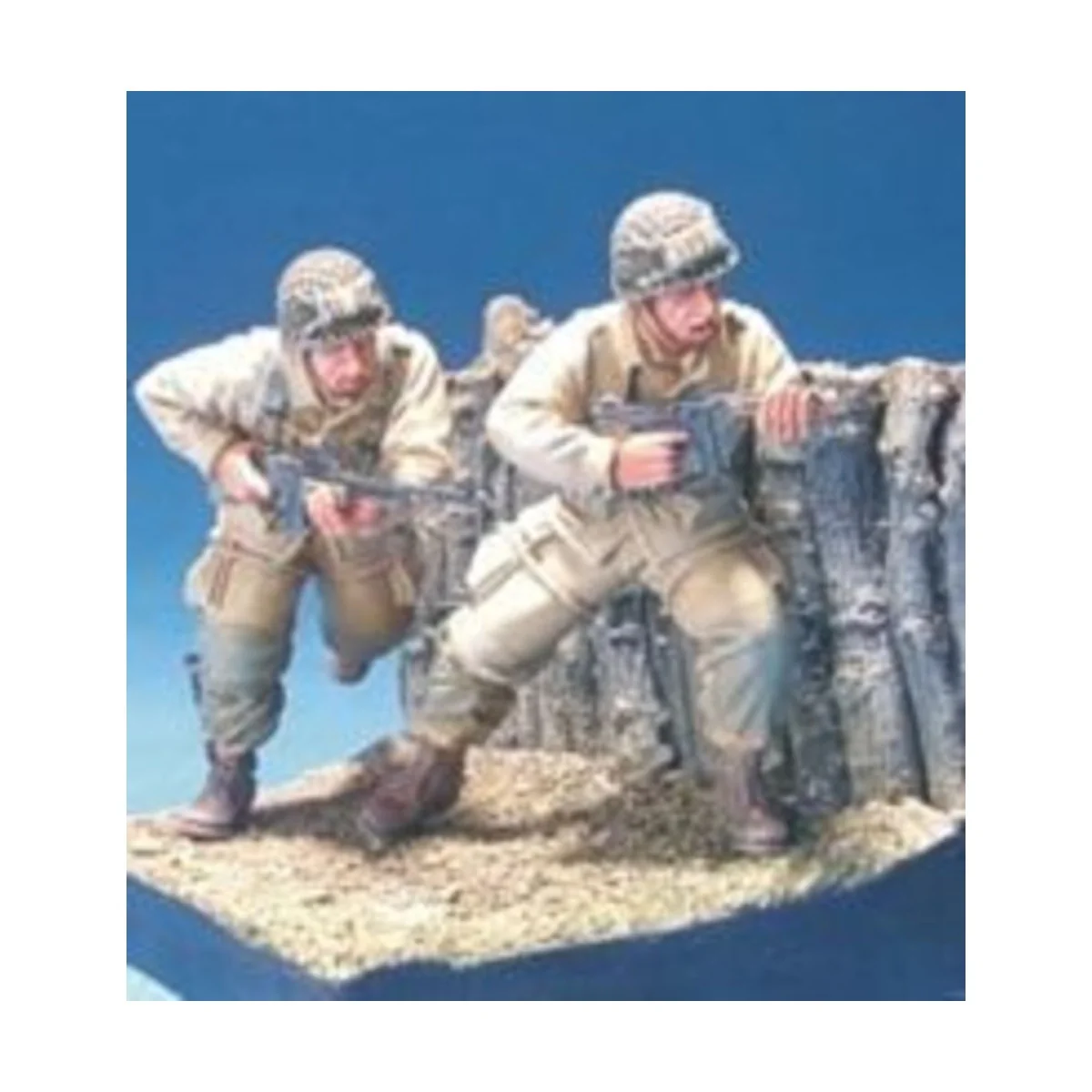 U.S. Airborn in D-Day 2 Figures, 1/35 - Hobby Fan HF565