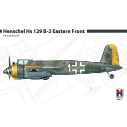 Henschel Hs 129 B-2 Eastern Front, 1/48 - Hobby 2000 48011